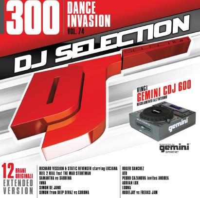 DJ SELECTION 300 - DANCE INVASION VOL. 74 (CD)