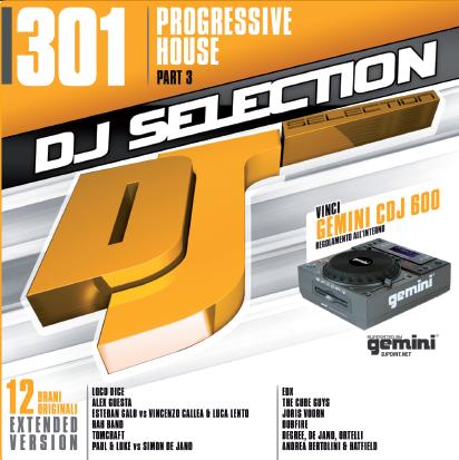 DJ SELECTION 301 PROGRESSIVE HOUSE PART. 3 - VARIOUS ARTIST (CD)