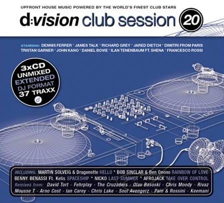 D-VISION CLUB SESSION VOL.20 - VARIOUS ARTIST (3 CD)