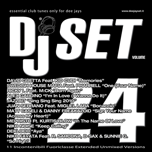 DJ SET VOL.124 - VARIOUS ARTIST (CD)