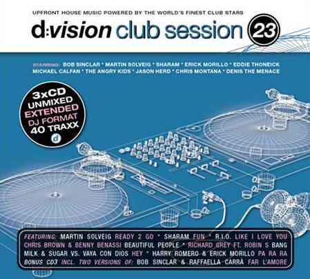 D-VISION CLUB SESSION VOL.23 - VARIOUS ARTIST (3 CD)