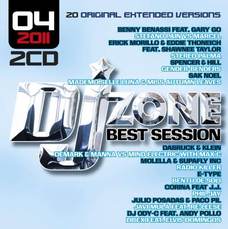 DJ ZONE BEST SESSION 04/2011 - VARIOUS ARTIST (2 CD)