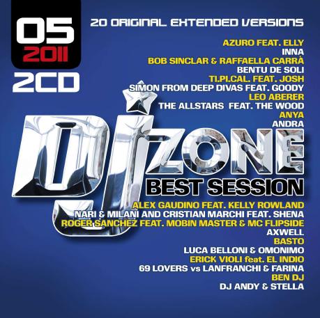 DJ ZONE BEST SESSION 05/2011 - VARIOUS ARTIST (2 CD)