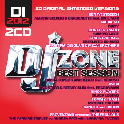 DJ ZONE BEST SESSION 01/2012 - VARIOUS ARTIST (2 CD)