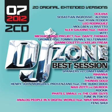 DJ ZONE BEST SESSION 07/2012 - VARIOUS ARTIST (2 CD)