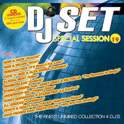 DJ SET SPECIAL SESSION VOL.19 - VARIOUS ARTIST (CD)