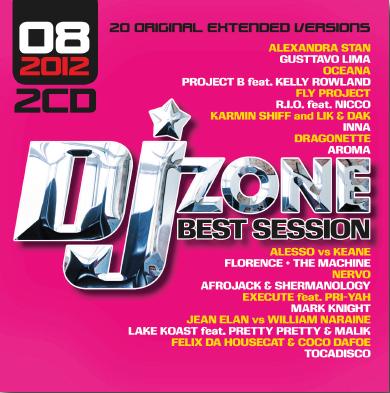 DJ ZONE BEST SESSION 08/2012 - VARIOUS ARTIST (2 CD)