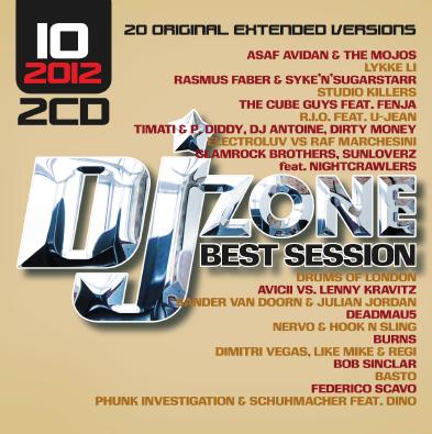 DJ ZONE BEST SESSION 10/2012 - VARIOUS ARTIST (2 CD)
