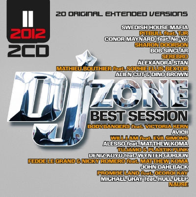 DJ ZONE BEST SESSION 11/2012 - VARIOUS ARTIST (2 CD)