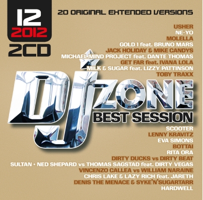 DJ ZONE BEST SESSION 12/2012 - VARIOUS ARTIST (2 CD)
