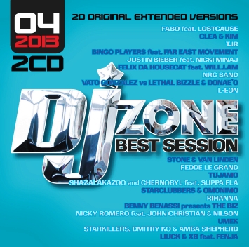 DJ ZONE BEST SESSION 04/2013 - VARIOUS ARTIST (2 CD)