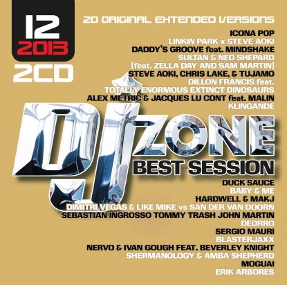 DJ ZONE BEST SESSION 12/2013 - VARIOUS ARTIST (2 CD)