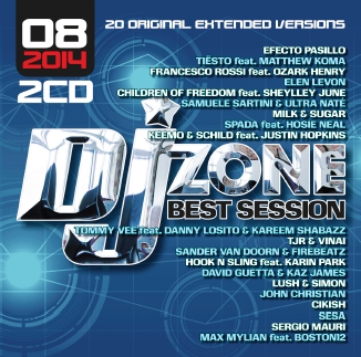 DJ ZONE BEST SESSION 08/2014 - VARIOUS ARTIST (2 CD)