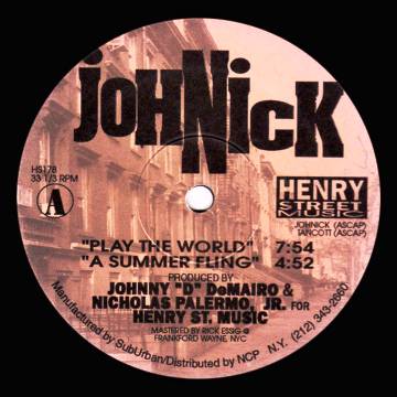 JOHNICK - PLAY THE WORLD