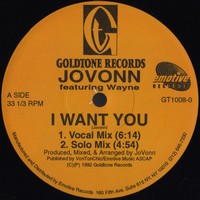 JOVONN FEAT. WAYNE - I WANT YOU