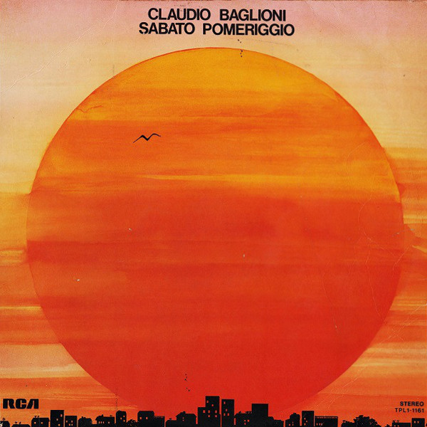 CLAUDIO BAGLIONI - SABATO POMERIGGIO (LP)