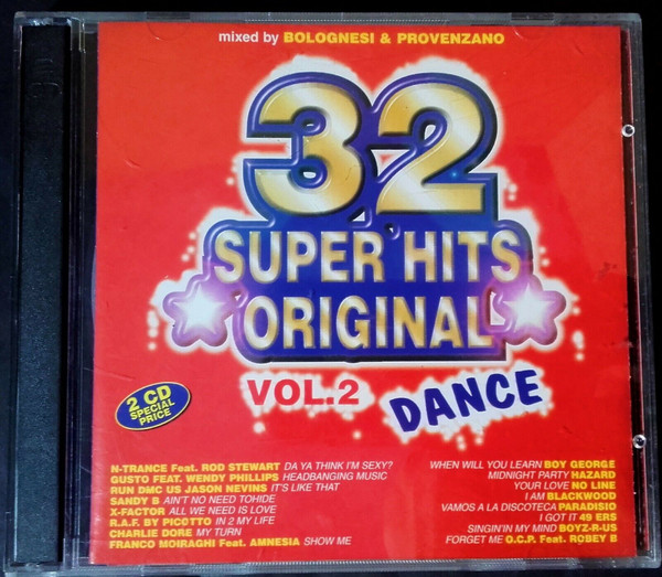 32 SUPER HITS ORIGINAL VOL.2 DANCE/|70-|80 - VARIOUS ARTIST (2 CD)