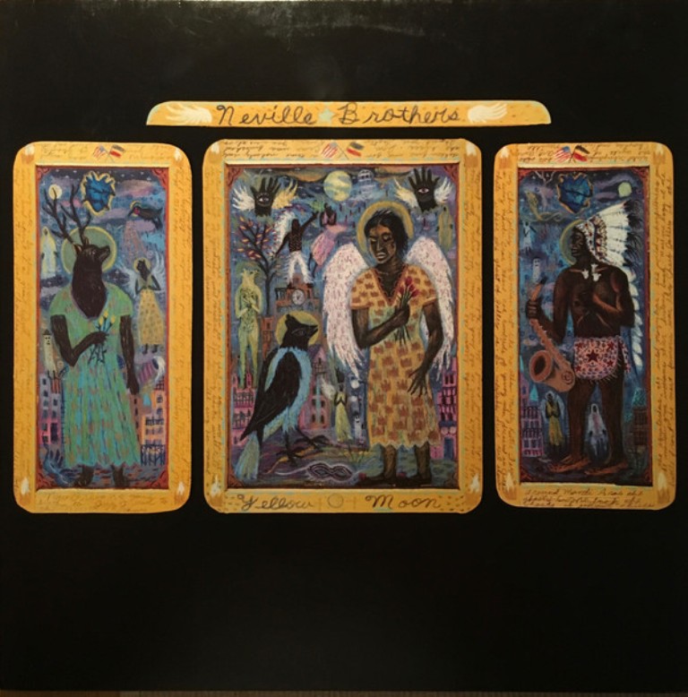 THE NEVILLE BROTHERS - YELLOW MOON (LP)