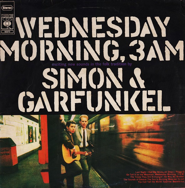 SIMON & GARFUNKEL - WEDNESDAY MORNING, 3 A.M. (LP)