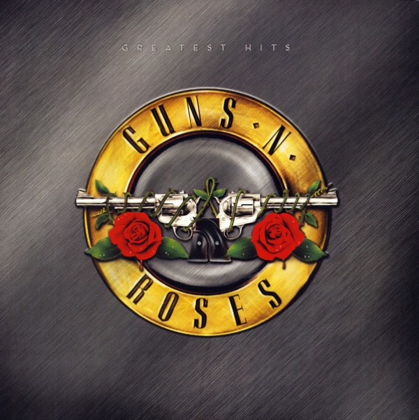 <h2>GUNS N' ROSES</h2><div style='margin-top:-8px;'><h2>GREATEST HITS (2 LP)</h2></div>