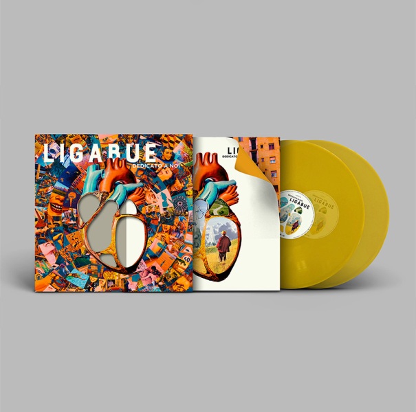 LIGABUE - DEDICATO A NOI (LP GIALLO LIMITED NUMERED)