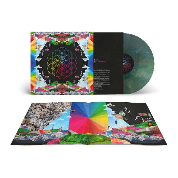 COLDPLAY - A HEAD FULL OF DREAMS RECYCLED COLOURED VINYL (LP)