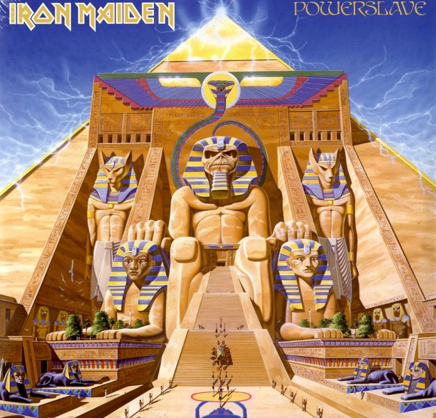 IRON MAIDEN - POWERSLAVE (LP)