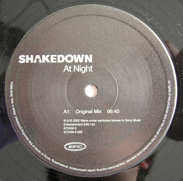 SHAKEDOWN - AT NIGHT