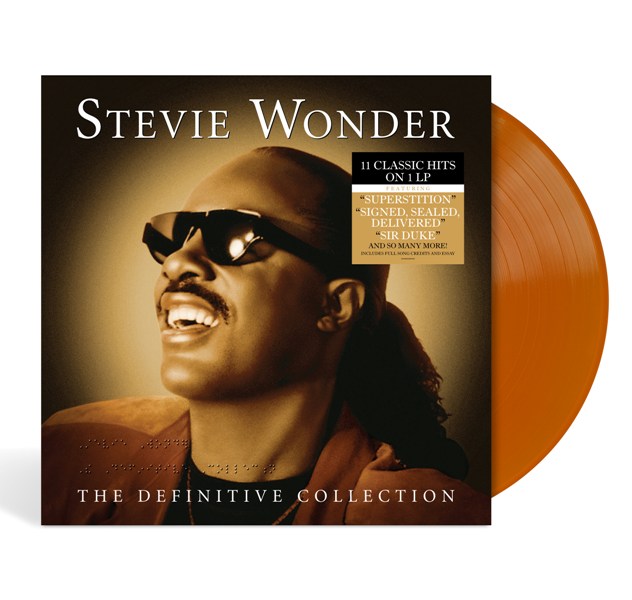 STEVIE WONDER - THE DEFINITIVE COLLECTION (LIMITED ORANGE TRANSLUCENT) (LP)