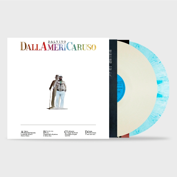 LUCIO DALLA - DALLAMERICARUSO (180GR TRANSP MIX WHITE-WHITE MIX BLUE) (2 LP)