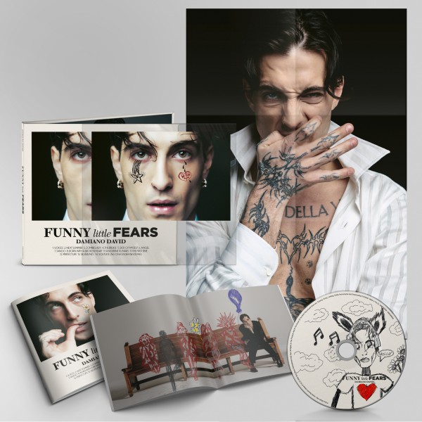 DAMIANO DAVID - FUNNY LITTLE FEARS (CD DELUXE + 2 BOOKLETS + POSTER)