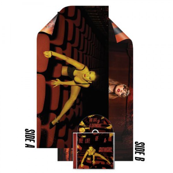 <h2>TAYLOR SWIFT</h2><div style='margin-top:-8px;'><h2>THE LIFE OF A SHOWGIRL (IT'S FRIGHTENING EDITION + POSTER) (CD)</h2></div>