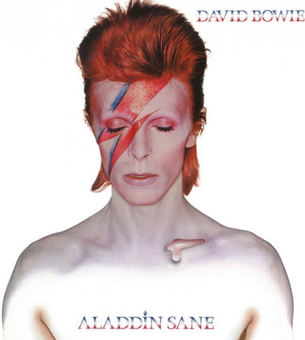 <h2>DAVID BOWIE</h2><div style='margin-top:-8px;'><h2>ALADDIN SANE (LP)</h2></div>
