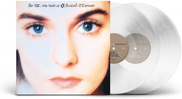 <h2>SINEAD O'CONNOR</h2><div style='margin-top:-8px;'><h2>SO FAR...THE BEST OF (CLEAR VINYL) (2 LP)</h2></div>