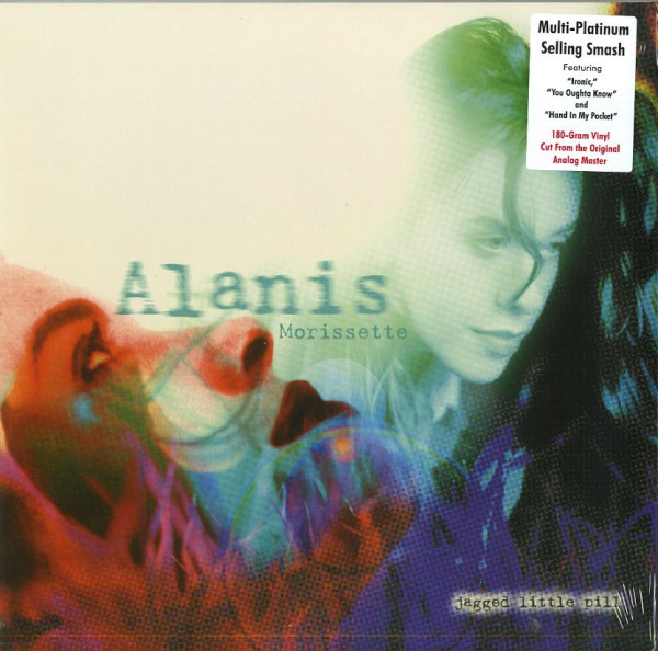 <h2>ALANIS MORISSETTE</h2><div style='margin-top:-8px;'><h2>JAGGED LITTLE PILL (LP)</h2></div>