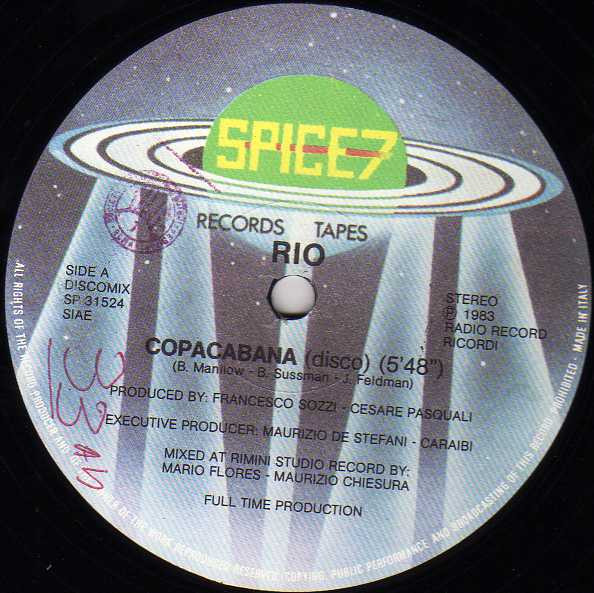 <h2>RIO</h2><div style='margin-top:-8px;'><h2>COPACABANA (DISCO)</h2></div>
