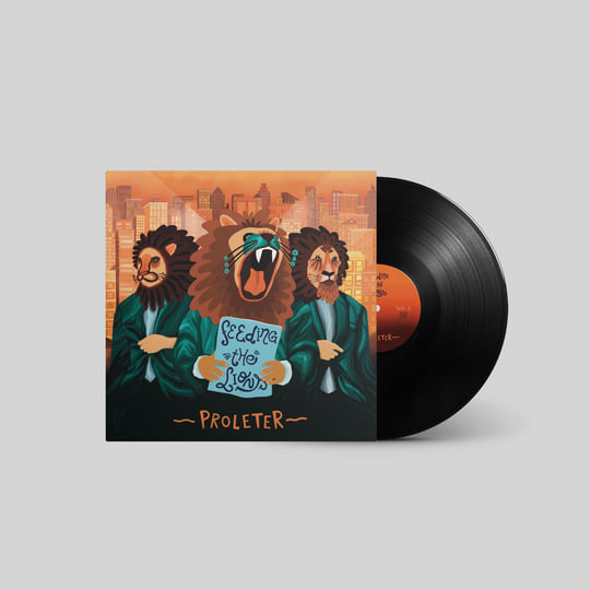 PROLETER - FEEDING THE LIONS (LP)