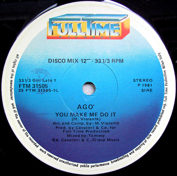 <h2>AGO</h2><div style='margin-top:-8px;'><h2>YOU MAKE ME DO IT</h2></div>