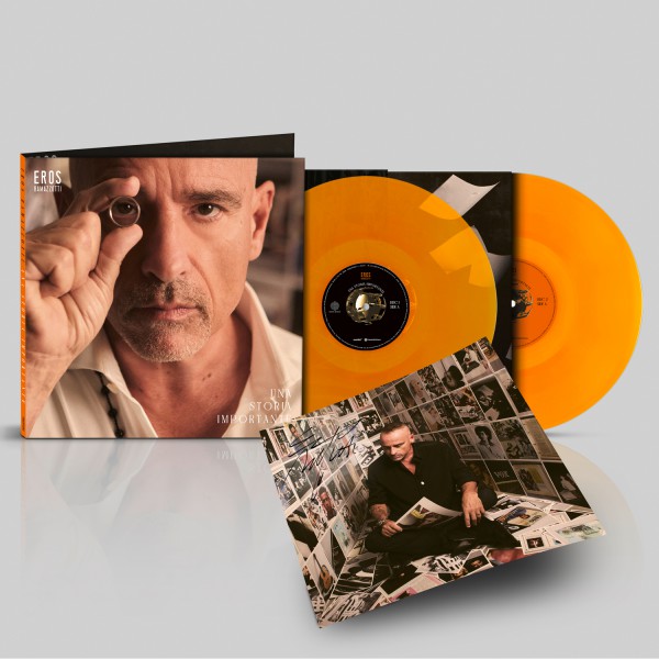 EROS RAMAZZOTTI - UNA STORIA IMPORTANTE (2 LP ORANGE SIGNED) (2 LP)
