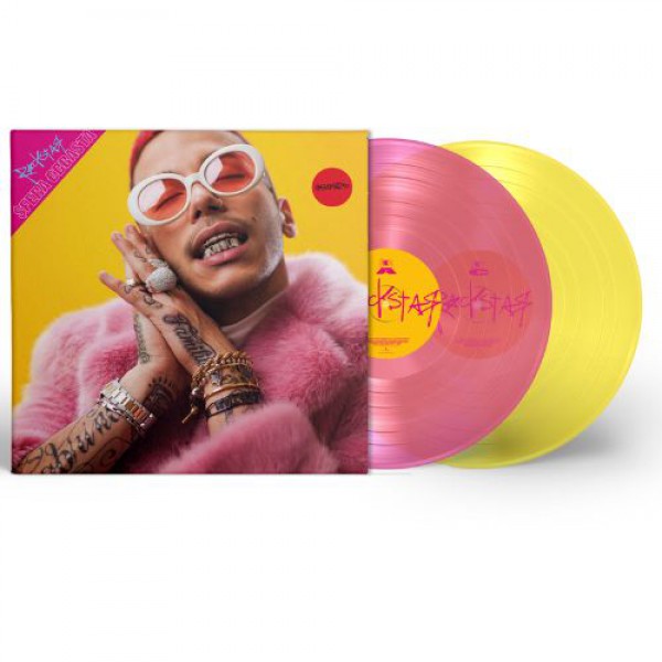 SFERA EBBASTA - ROCKSTAR ($ELEBRATION)(ROSA/GIALLO) (2 LP)