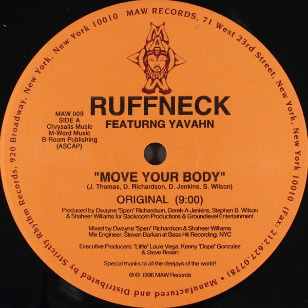 RUFFNECK FEATURING YAVAHN - MOVE YOUR BODY