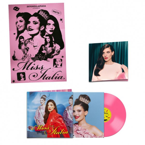 DITONELLAPIAGA - MISS ITALIA GATEFOLD (LTD PINK TRANSPARENT NUMBERED) (LP)