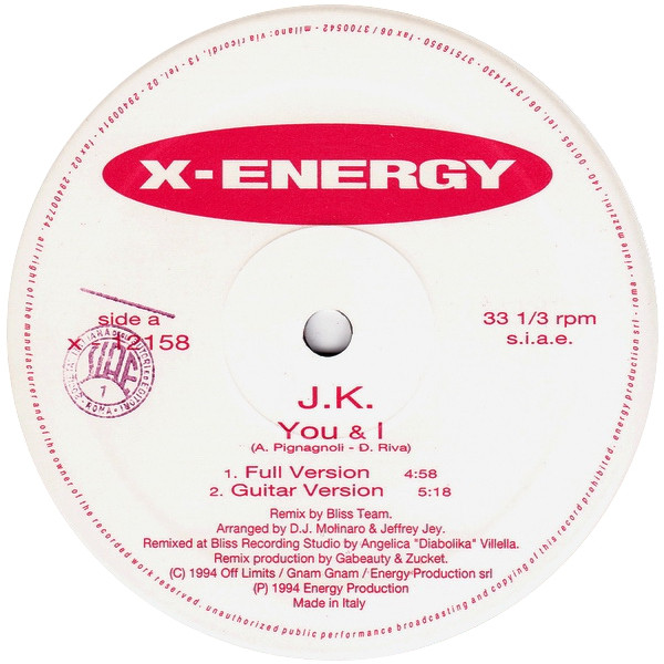 J.K. - YOU & I