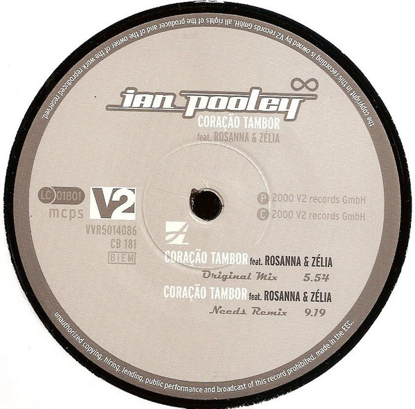 IAN POOLEY FEAT. ROSANNA & ZÉLIA - CORAÇÃO TAMBOR