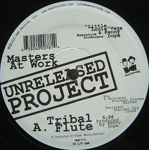 UNRELEASED PROJECT - TRIBAL FLUTE / THE AMAZON