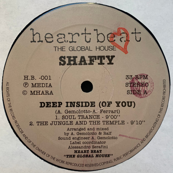 SHAFTY - DEEP INSIDE (OF YOU)