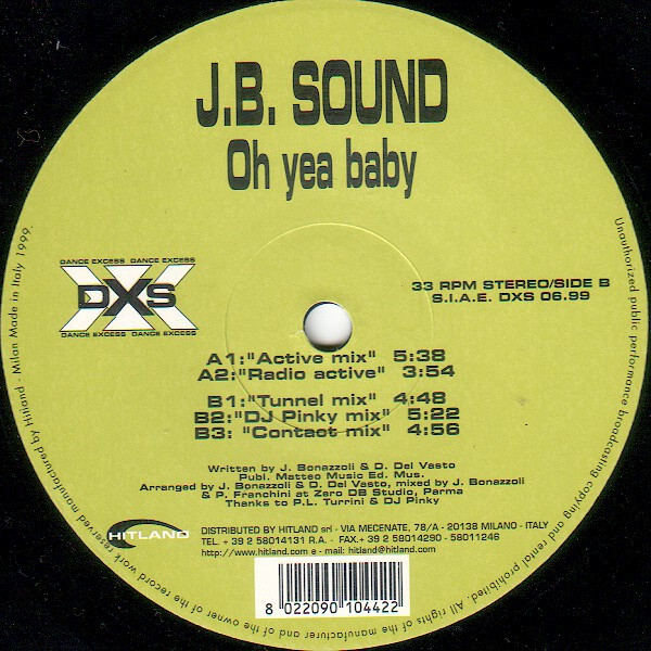 JB SOUND - OH YEA BABY