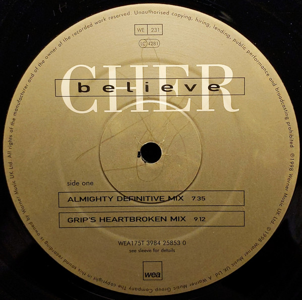 CHER - BELIEVE