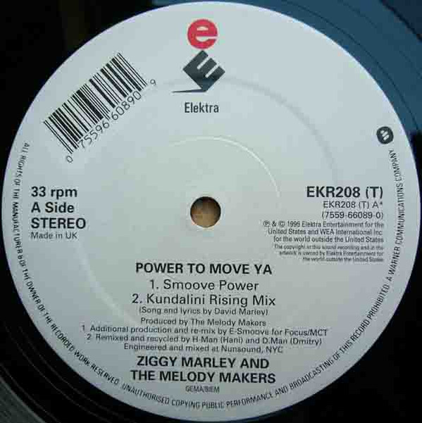 ZIGGY MARLEY AND THE MELODY MAKERS - POWER TO MOVE YA