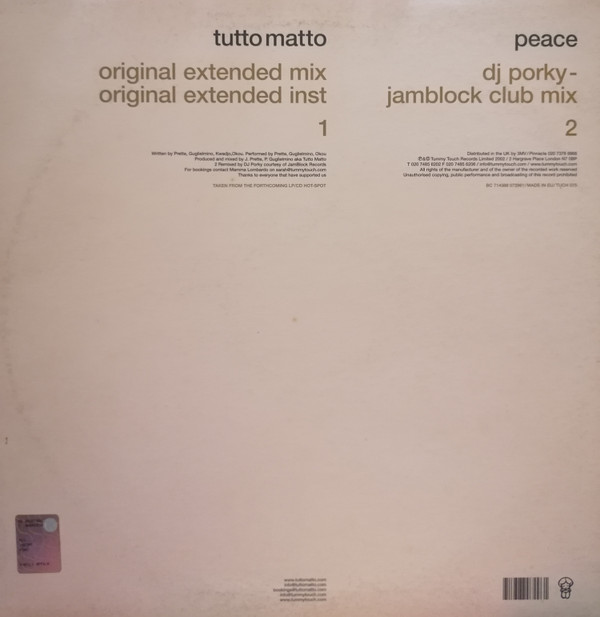 TUTTO MATTO - PEACE